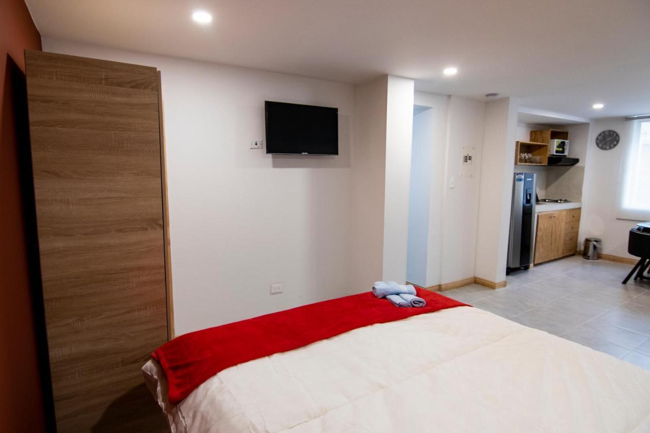 Apartasuites Bogota Campin Bagian luar foto