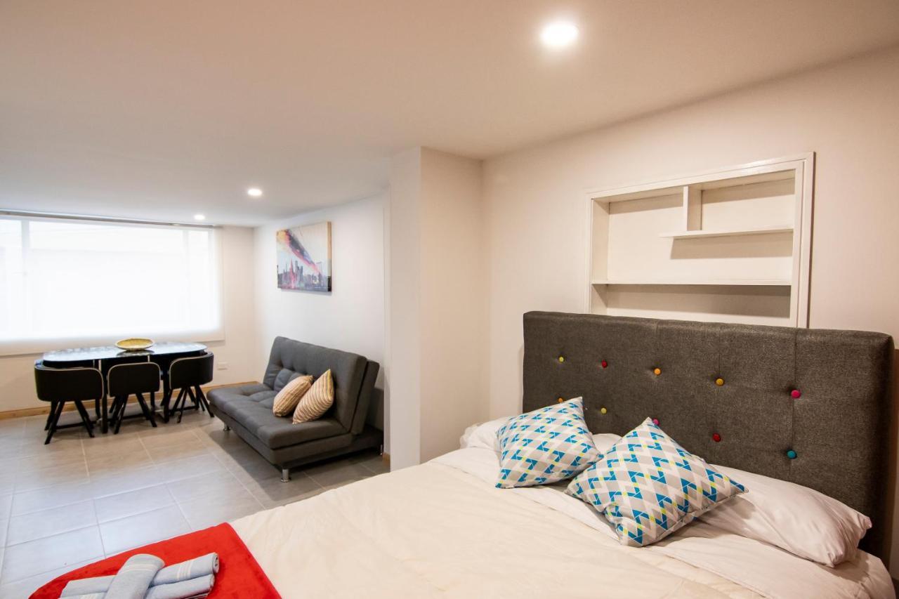 Apartasuites Bogota Campin Bagian luar foto